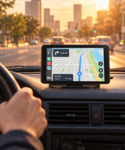 7″ Portable Wireless Car Screen for Apple CarPlay & Android Auto
