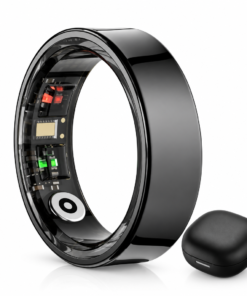 Smart Ring Sleep & Activity Tracker with Charging Case