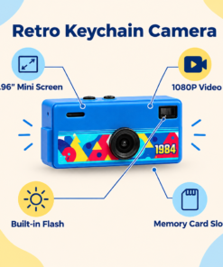 Keychain camera features