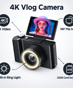 4K vlog camera features