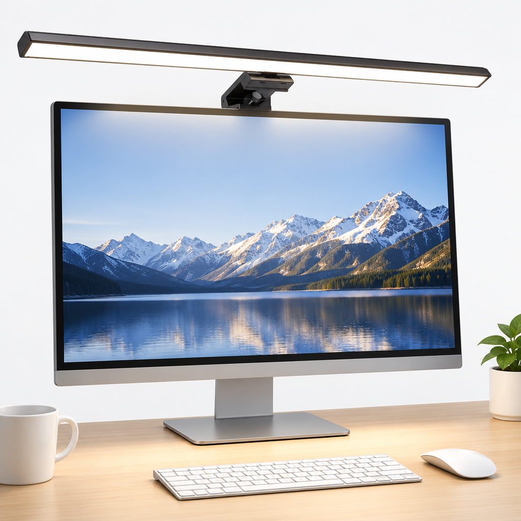 LED Monitor Light Bar with Adjustable Brightness