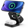 Foldable 3-in-1 Magnetic Wireless Charging Station