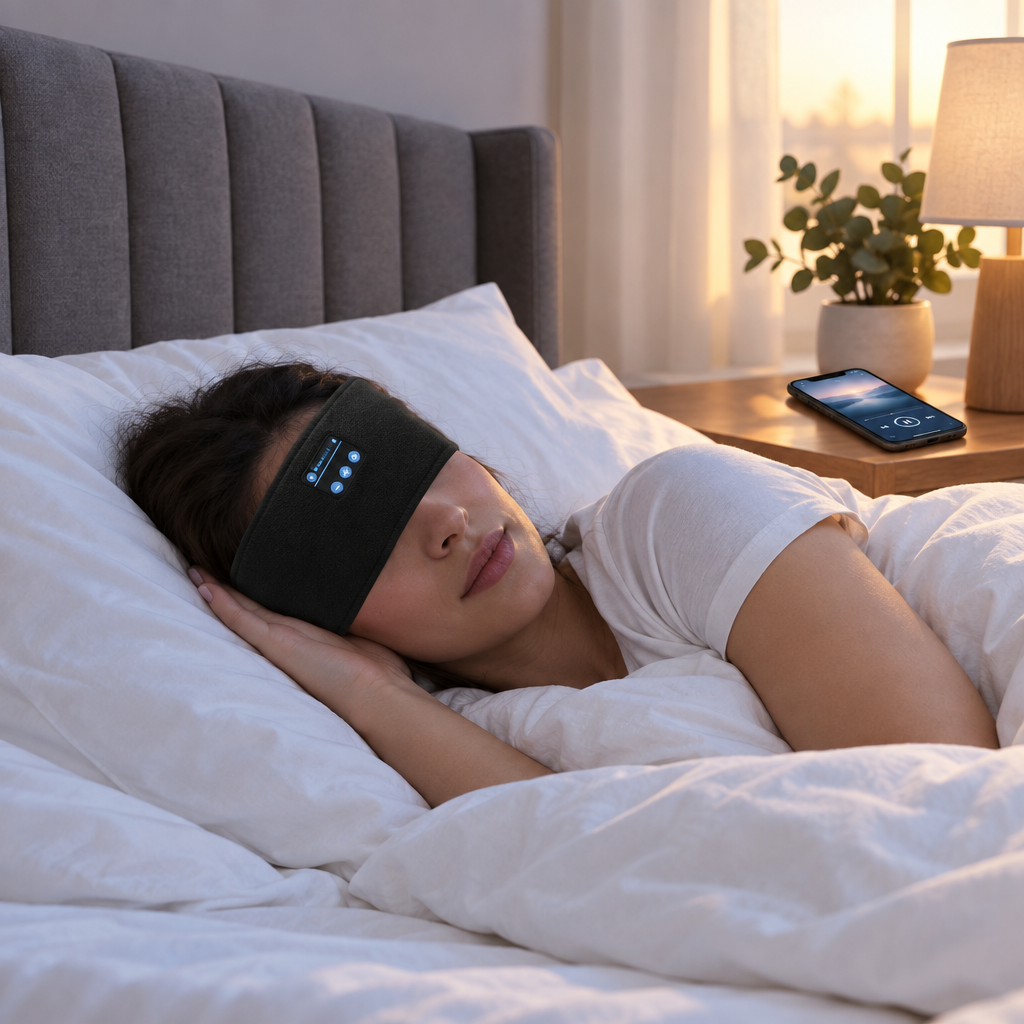 Bluetooth Sleep Mask Headphones