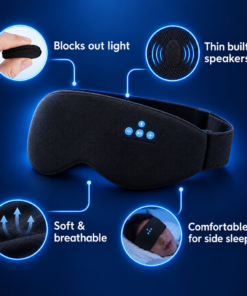 Bluetooth Sleep Mask Headphones
